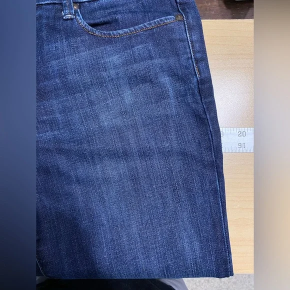 Joe's Jeans Cigarette Slim Straight Leg Mid Rise Jeans Dark Wash Size 29 - Picture 8 of 11